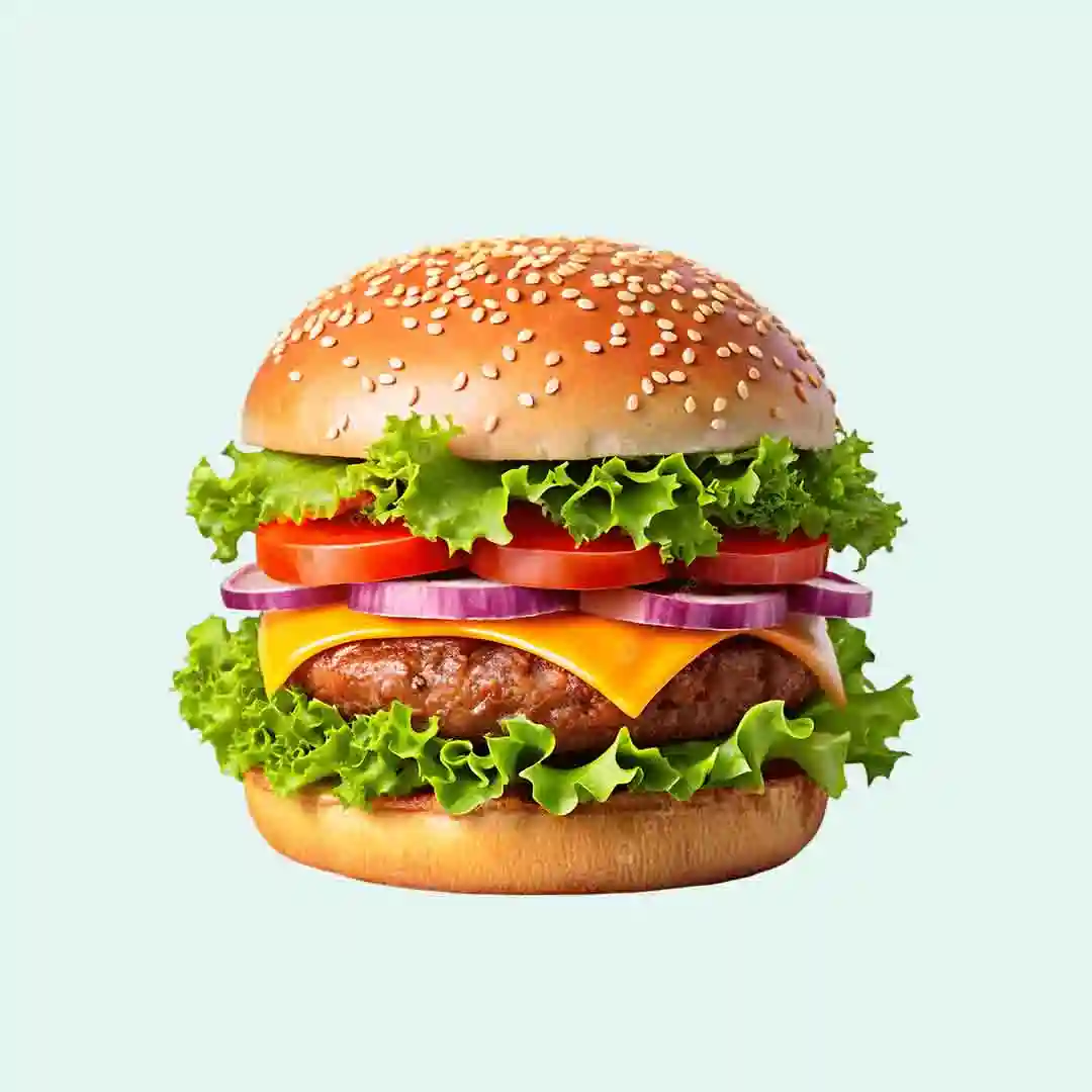delicious and crispy fast-food