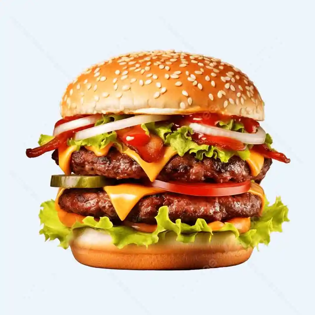 delicious and crispy fast-food