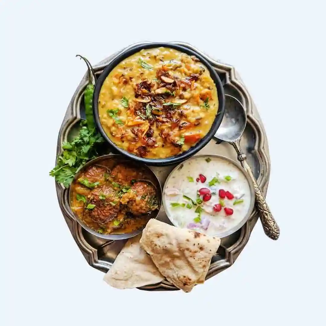 complete indian meals